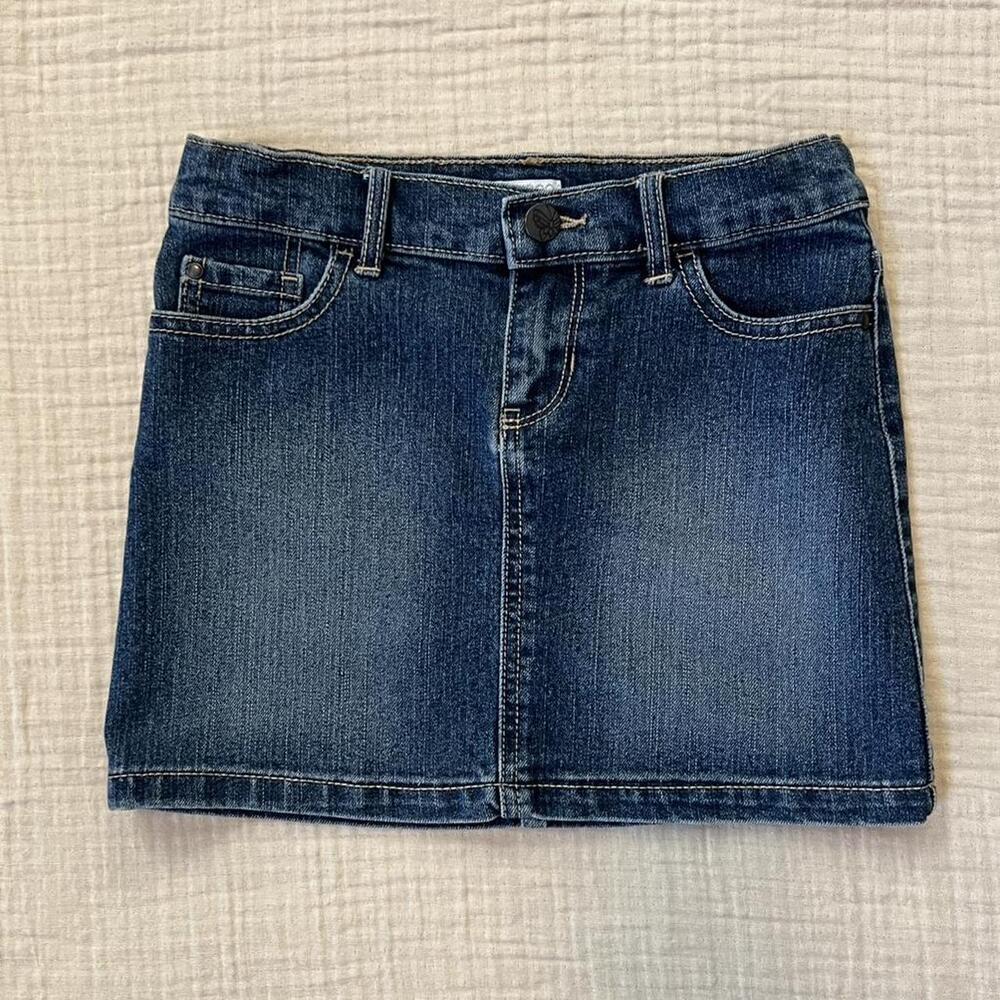 Children’s Place mini denim jean skirt
